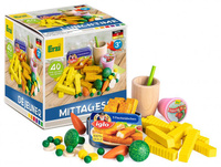 Drewniany zestaw do zabawy w kuchnię Lunch Erzi