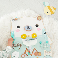 Tablica manipulacyjna dla dzieci XL 20 aktywności Miś Pure Janod