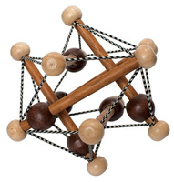 Zabawka dla niemowląt. Brązowa forma Manhattan Toy