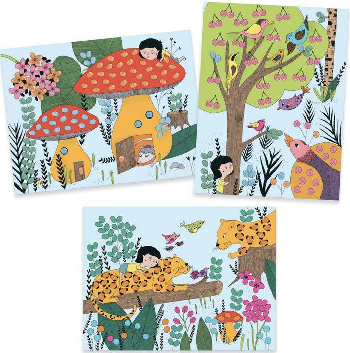 Zestaw artystyczny Malowanie Palcami Djeco