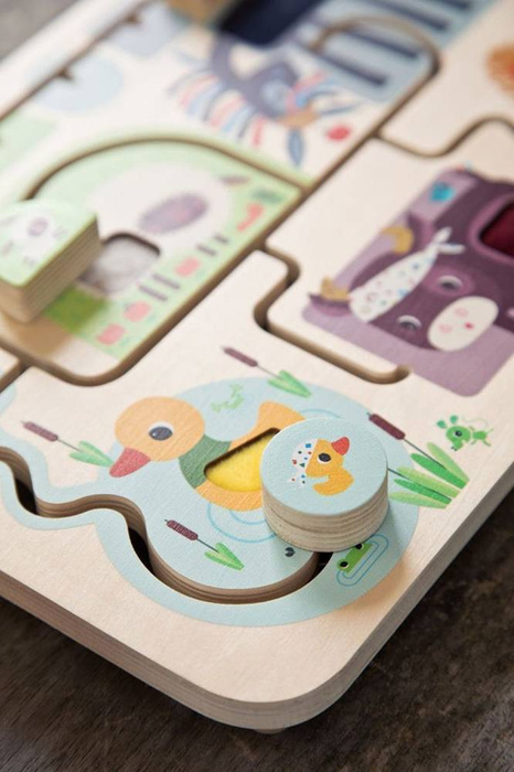 Tablica manipulacyjna dla najmłodszych Farma Lilliputiens