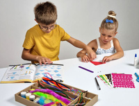 Zestaw DIY pudełko kreatywne 20 aktywności Buki