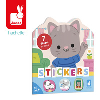 Książeczka z naklejkami Dom Janod