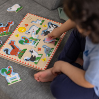 Układanka Gospodarstwo z efektami dźwiękowymi Melissa & Doug