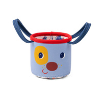 Kubeczki do kąpieli Piesek Jules Kotka Jeanne Jeżyk Leon Zabawka sensoryczna Lilliputiens