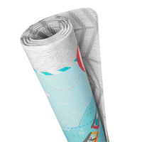 Dwustronny dywan piankowy Mali  Podróżnicy Skip Hop