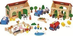 Farma dla dzieci. Zwierzęta, maszyny, budynki i inne, goki