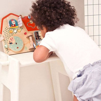 Drewniana tablica manipulacyjna Farma Lilliputiens