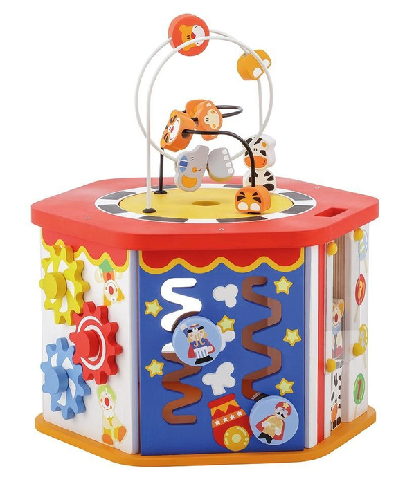 Sześcienna kostka edukacyjna Cyrk Sevi