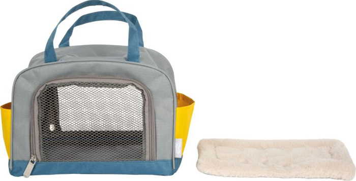 Piesek z torbą transportową i akcesoriami Small Foot