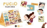 Układanka magnetyczna Pucio. Plan dnia Nasza Księgarnia