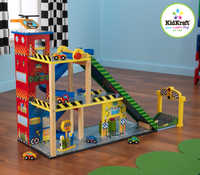 Garaż dla dzieci z wielką rampą - torem wyścigowym, KidKraft