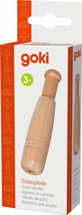 Drewniany gwizdek dla dzieci Goki