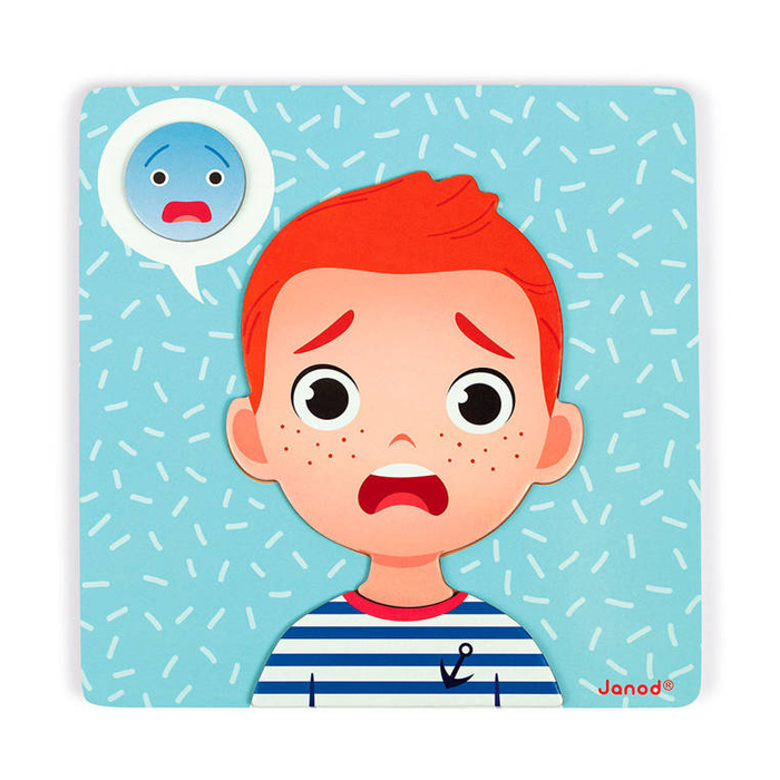 Magnetyczna układanka Emocje, Janod