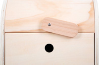 Drewniana skrzynia na zabawki jeździk Zebra Small Foot