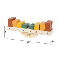 Zręcznościowa gra balansująca Montessori z 16 klockami Small Foot