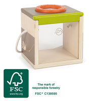 skrzynka ze szkłem powiększającym obserwacja insektów Discover Small Foot