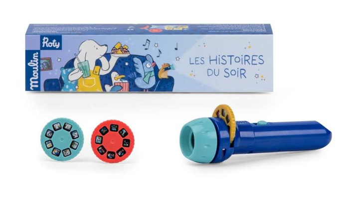 Latarka projektor Puce & Pilou Moulin Roty