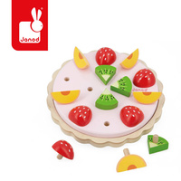 Zestaw dziecięcy do wypieków drewniany Moja Pierwsza Owocowa Tarta Janod