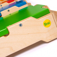 Skrzynie do ćwiczeń dla dzieci 5 różnych kolorów i wysokości Erzi