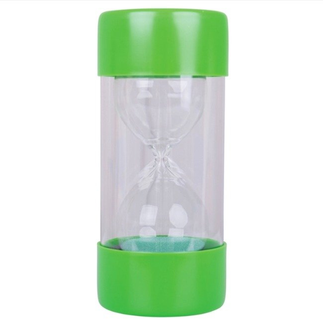Zielony odmierzacz czasu 60 sekund klepsydra Bigjigs Toys