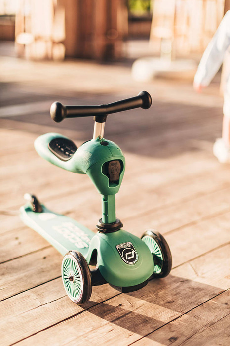 SCOOTANDRIDE Highwaykick1 2w1 Jeździk i hulajnoga 1-5 lat Forest
