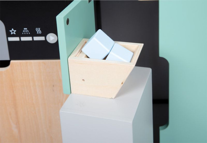 Drewniana kuchnia z wyspą kuchenną do zabawy dla dzieci Small Foot