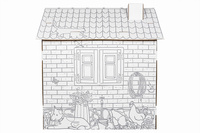 Zabawki z tektury Tektorado Domek wiejska ostoja