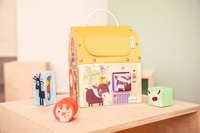 Drewniany domek dźwiękowy aktywizujący Farma Lilliputiens