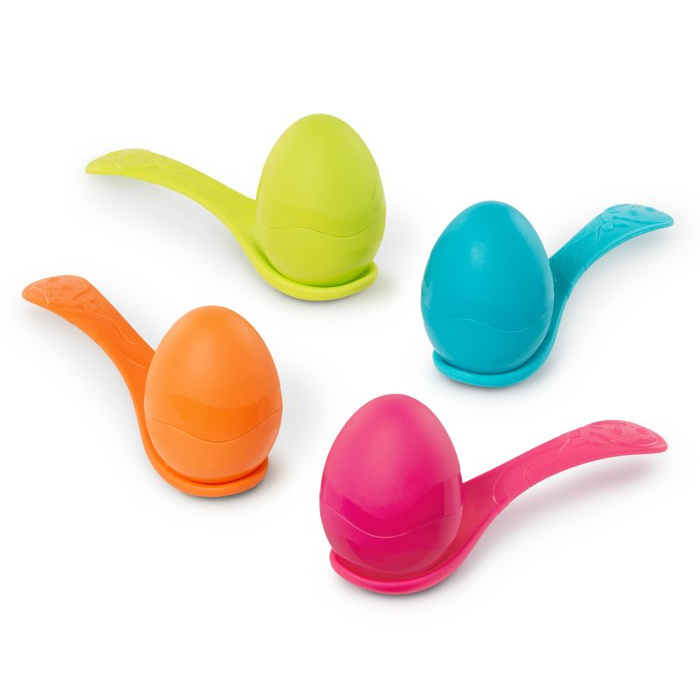 Gra zręcznościowa wyścig z jajkiem na łyżce B.Toys