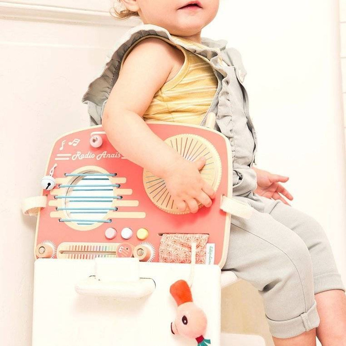 Tablica manipulacyjna dla najmłodszych Radio Flaming Anais LILLIPUTIENS