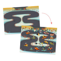 Zestaw kalkomanii Pojazdy Djeco