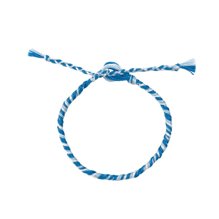 Zestaw kreatywny robienie biżuterii Tęczowe bransoletki 30 szt. Janod