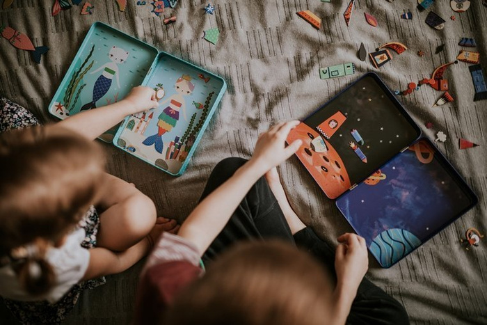 Magnetyczna układanka Rakiety kosmiczne Mudpuppy