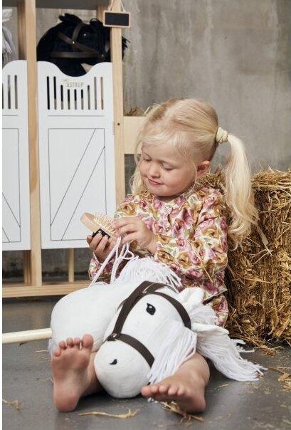 Hobby Horse Koń na kiju Astrup biały