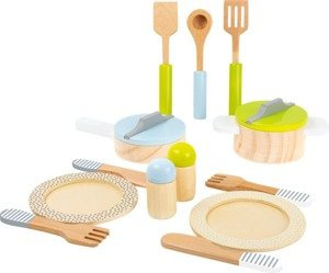 Zestaw naczyń dla dzieci Pastelowe nakrycie Small Foot Design
