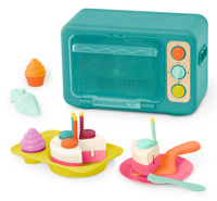 Interaktywny piekarnik i tort efekty dźwiękowe i świetlne Mini Chef Bake a Cake Playset B.toys