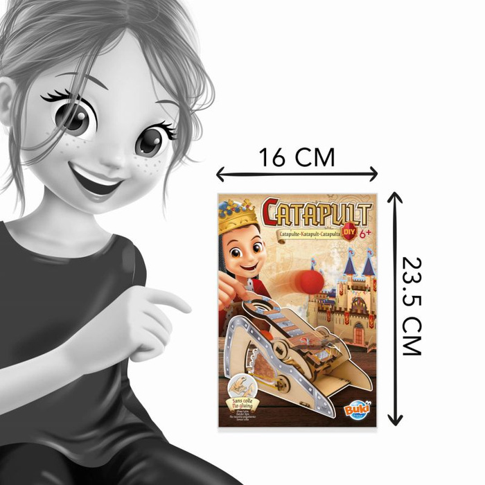 Zrób to sam Średniowieczna katapulta Buki