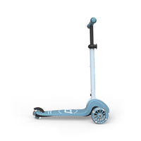 SCOOTANDRIDE Highwaykick 3S Hulajnoga z systemem sterowania 2w1 i kółkami LED składana 3+ Steel