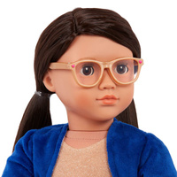 Lalka Amora 46cm z dodatkowymi ubrankami i akcesoriami Elegancki zestaw prezentowy Our Generation 