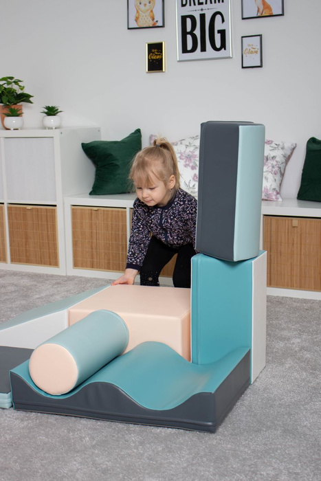 Zestaw do zabawy pastelowy Soft Play Discoverer IGLU