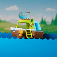 Statek wycieczkowy jacht ze zjeżdżalnią Klorofil