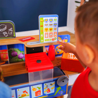 Drewniana restauracja z akcesoriami 2w1 KidKraft