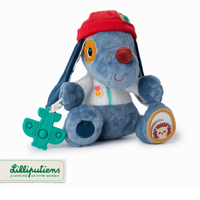 Przytulanka aktywizująca wielofunkcyjna Piesek Jules Lilliputiens