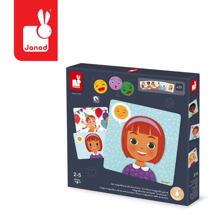 Magnetyczna układanka Emocje, Janod