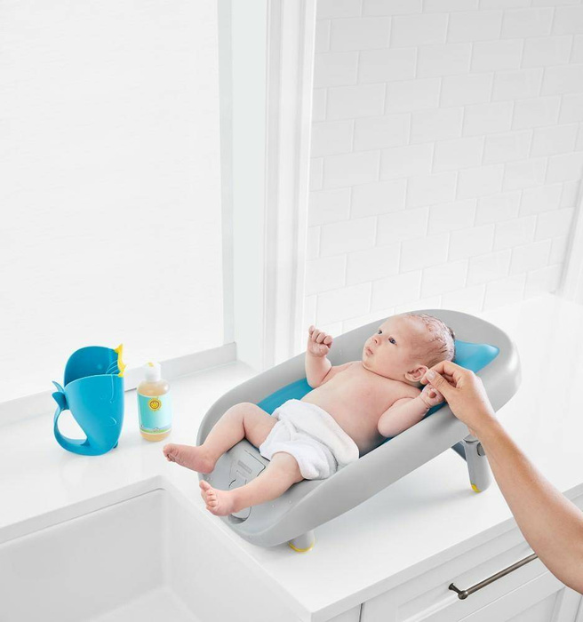 Wielofunkcyjna wanienka Moby Blue Skip Hop