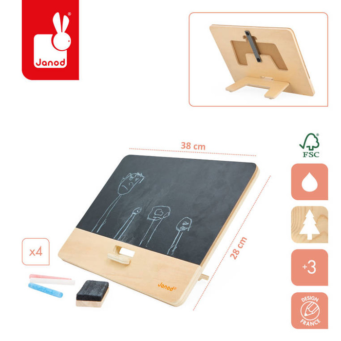 Tablica stołowa drewniana z akcesoriami Janod