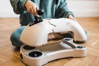 My First wielofunkcyjny jeździk pchacz dla dzieci 3 w1 Scootandride Sand