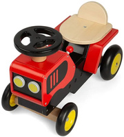 Drewniany jeździk traktor Bigjigs