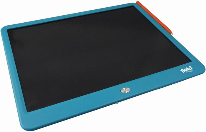 Tablet kreatywny rysowanie i zabawa niebieski XL Buki